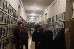بازدید دانشجویان دانشگاه از موزه عبرت به مناسبت ایام‌الله دهه فجر