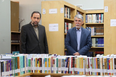 بازدید ریاست محترم دانشگاه بین المللی مذاهب اسلامی از نمایشگاه کتاب دانشگاه