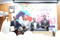 گزارش تصویری// جشن ازدواج ۲۵ زوج دانشجوی دانشگاه بین المللی مذاهب اسلامی