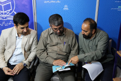 روز دوم و سوم از سی وششمین نمایشگاه بین المللی کتاب تهران، غرفه دانشگاه بین المللی مذاهب اسلامی