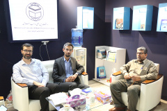 روز دوم و سوم از سی وششمین نمایشگاه بین المللی کتاب تهران، غرفه دانشگاه بین المللی مذاهب اسلامی