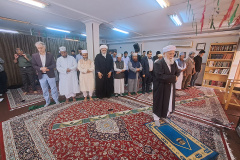 گزارش تصویری حضور علمای اهل سنت کشور بنگلادش در دانشگاه بین المللی مذاهب اسلامی/ بازدید از کتابخانه و شرکت در نماز وحدت