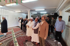 گزارش تصویری حضور علمای اهل سنت کشور بنگلادش در دانشگاه بین المللی مذاهب اسلامی/ بازدید از کتابخانه و شرکت در نماز وحدت