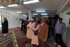 گزارش تصویری حضور علمای اهل سنت کشور بنگلادش در دانشگاه بین المللی مذاهب اسلامی/ بازدید از کتابخانه و شرکت در نماز وحدت