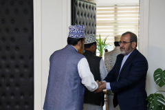 دیدار هیاتی از علمای اهل سنت کشور بنگلادش با ریاست محترم دانشگاه بین المللی مذاهب اسلامی