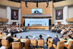 حضور ریاست محترم دانشگاه بین المللی مذاهب اسلامی در سی و نهمین کنفرانس بین‌المللی وحدت اسلامی
