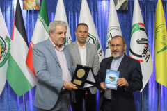 گزارش تصویری// بازدید ریاست محترم دانشگاه بین‌المللی مذاهب اسلامی از خبرگزاری قدس