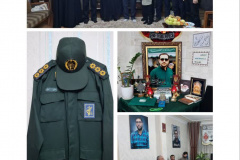 دیدار صمیمانه جمعی از مسئولان دانشگاه با خانواده شهید مهدی شعبانی از شهدای دفاع مقدس جنگ ۱۲روزه