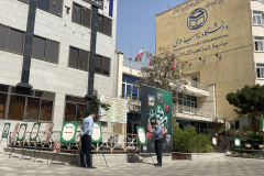 برپایی نمایشگاه اتحاد مقدس به مناسبت هفته دفاع مقدس در محوطه واحدمرکزی دانشگاه بین‌المللی مذاهب اسلامی