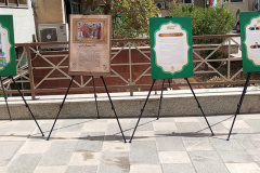 برپایی نمایشگاه اتحاد مقدس به مناسبت هفته دفاع مقدس در محوطه واحدمرکزی دانشگاه بین‌المللی مذاهب اسلامی