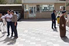 برپایی نمایشگاه اتحاد مقدس به مناسبت هفته دفاع مقدس در محوطه واحدمرکزی دانشگاه بین‌المللی مذاهب اسلامی