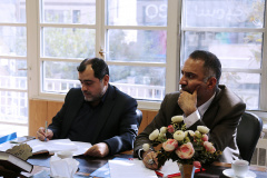 جلسه شورای فرهنگی با حضور ریاست محترم دانشگاه بین المللی مذاهب اسلامی