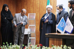 گزارش تصویری// حضور معاون اول قوه قضاییه بمناسبت روز دانشجو در دانشگاه مذاهب اسلامی