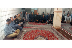 گزارش تصویری| مراسم گرامیداشت شهدای جنگ تحمیلی رمضان و تقدیر از همکاران فعال در ایام جنگ