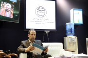 بازدید معاون پژوهشی از غرفه‌های دانشگاه بین المللی مذاهب اسلامی در سی و ششمین نمایشگاه کتاب تهران