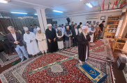 گزارش تصویری حضور علمای اهل سنت کشور بنگلادش در دانشگاه بین المللی مذاهب اسلامی/ بازدید از کتابخانه و شرکت در نماز وحدت
