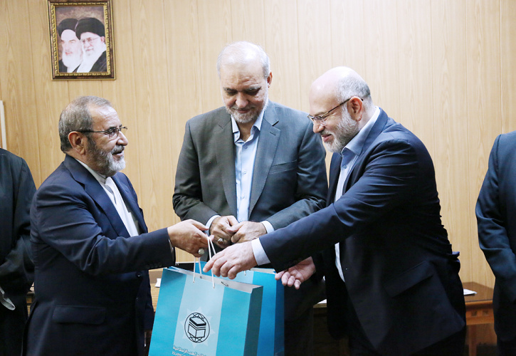 گزارش تصویری// دیدار رئیس دانشگاه بین‌المللی مذاهب اسلامی با امیر جماعت اسلامی پاکستان